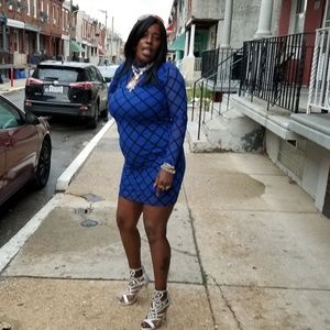 The dress I wore it on my brithday outfit I was go